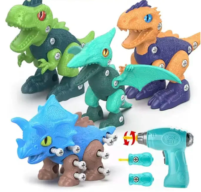 Barnevennlig skrutrekker: Montessori Dino KIT